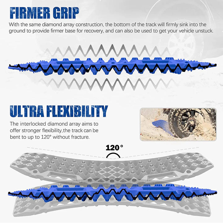 10 TON BLUE RECOVERY TRACK