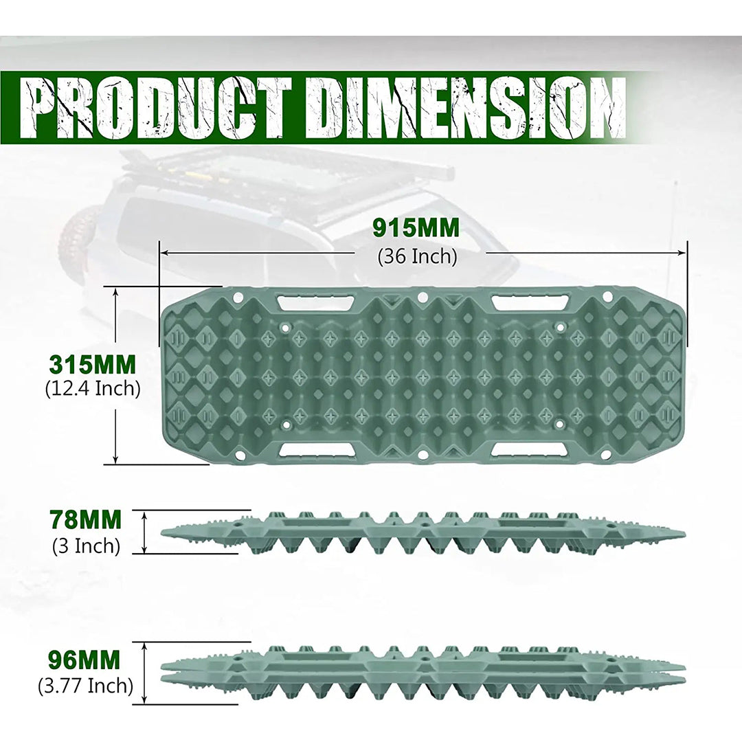 10 TON GREEN RECOVERY TRACK