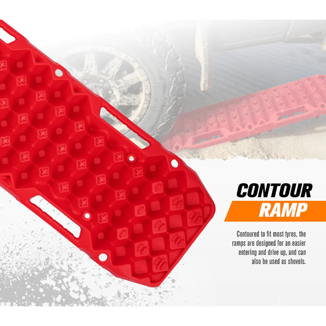 10 TON HEAVY DUTY RED RECOVERY TRACK