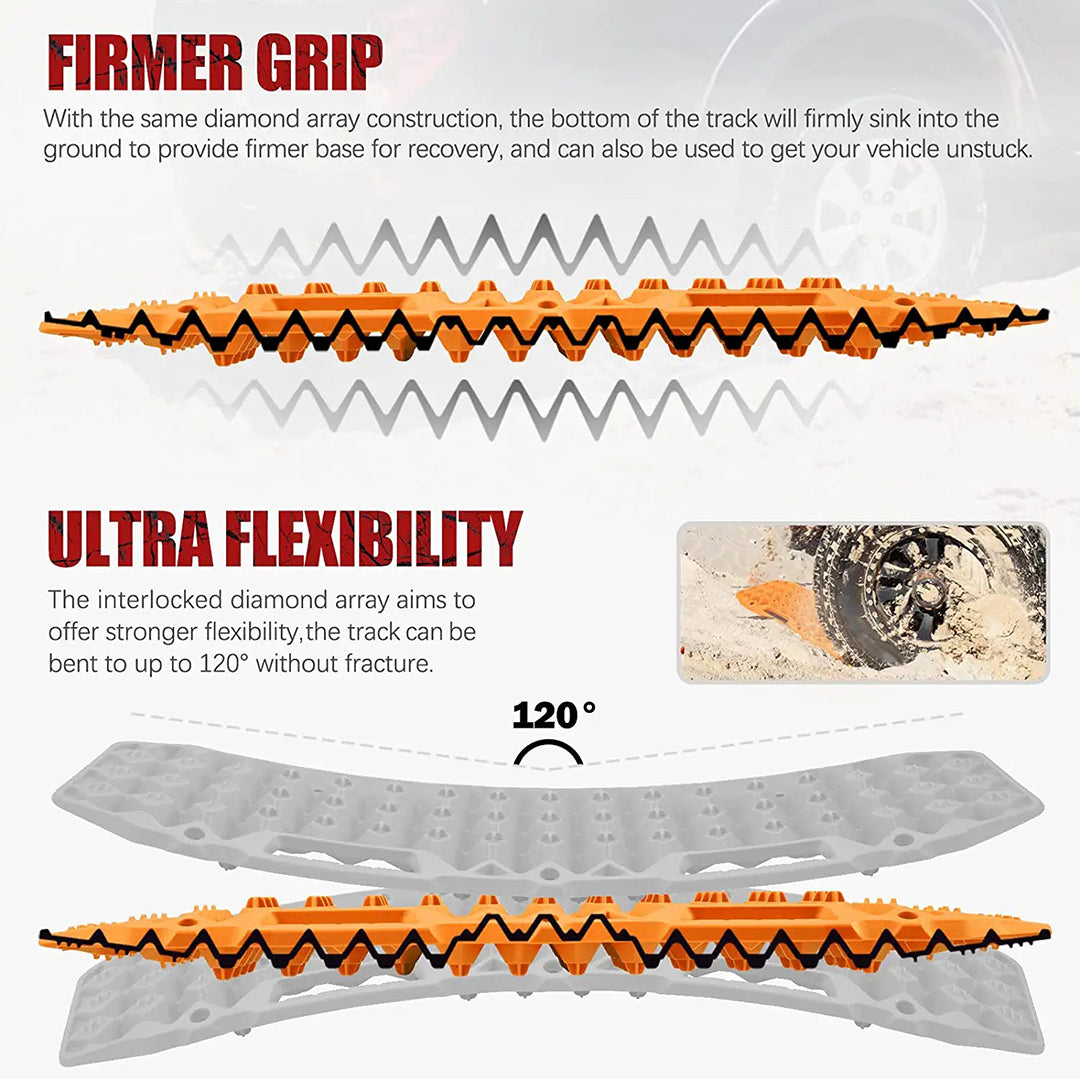 10 TON ORANGE RECOVERY TRACK