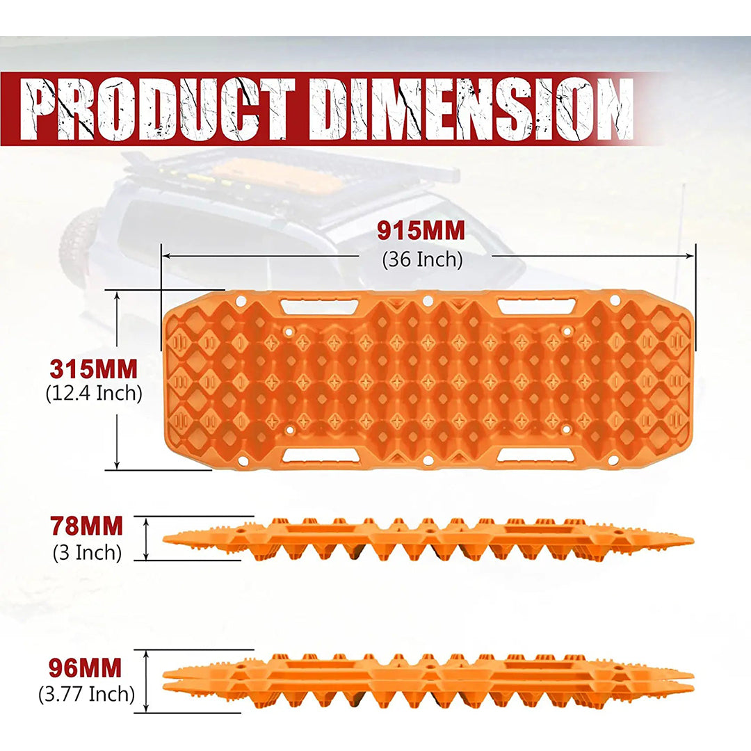 10 TON ORANGE RECOVERY TRACK