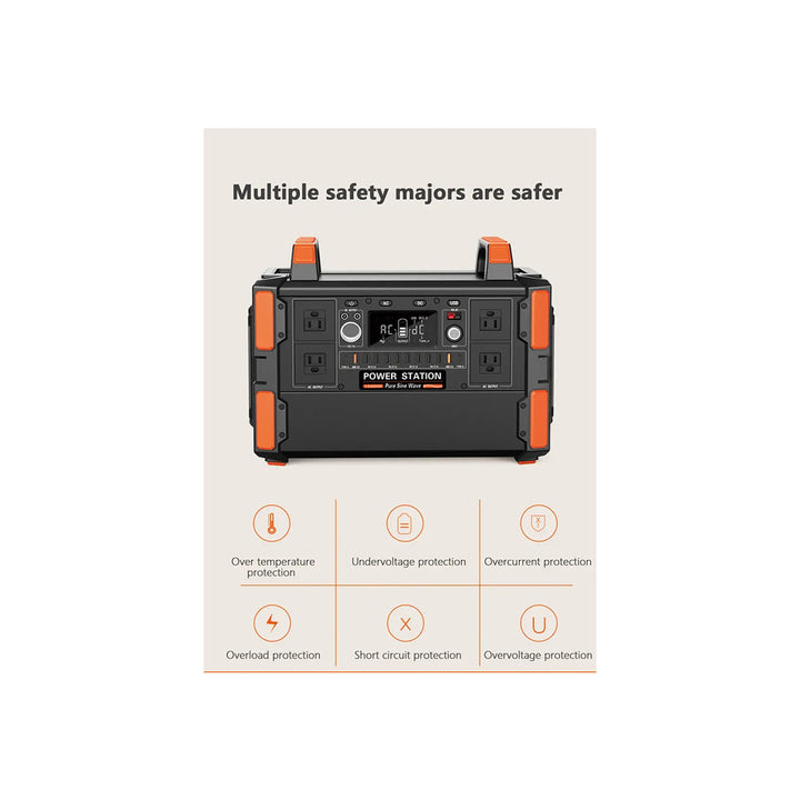 1000W PORTABLE LITHIUM BATTERY POWER BANK