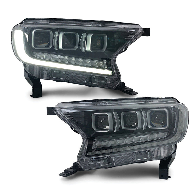 LED HEADLIGHTS FOR FORD RANGER PX2,3, T7 T8 2015+