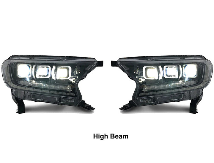 LED HEADLIGHTS FOR FORD RANGER PX2,3, T7 T8 2015+