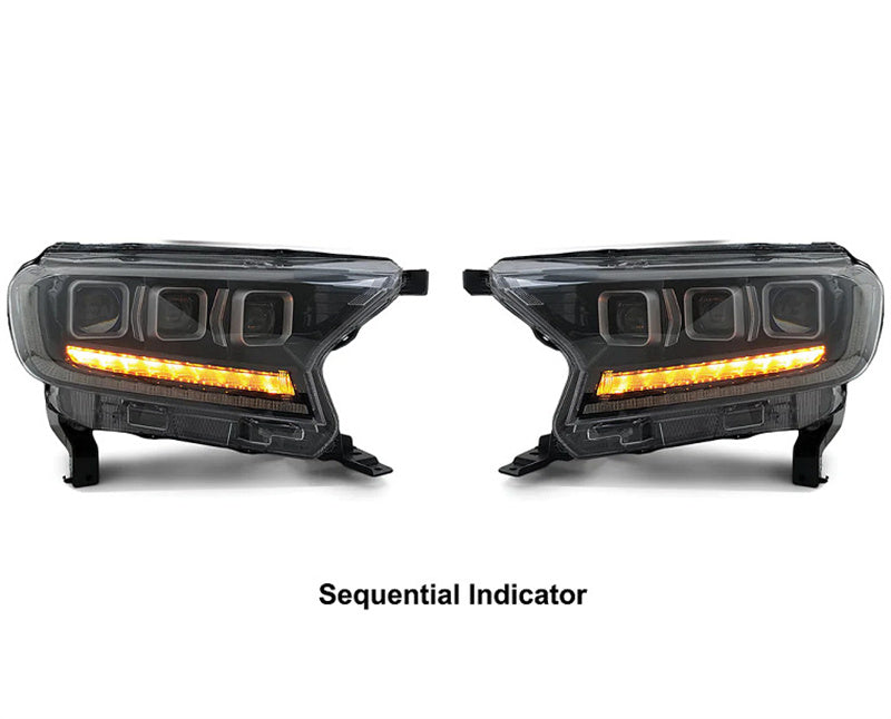 LED HEADLIGHTS FOR FORD RANGER PX2,3, T7 T8 2015+