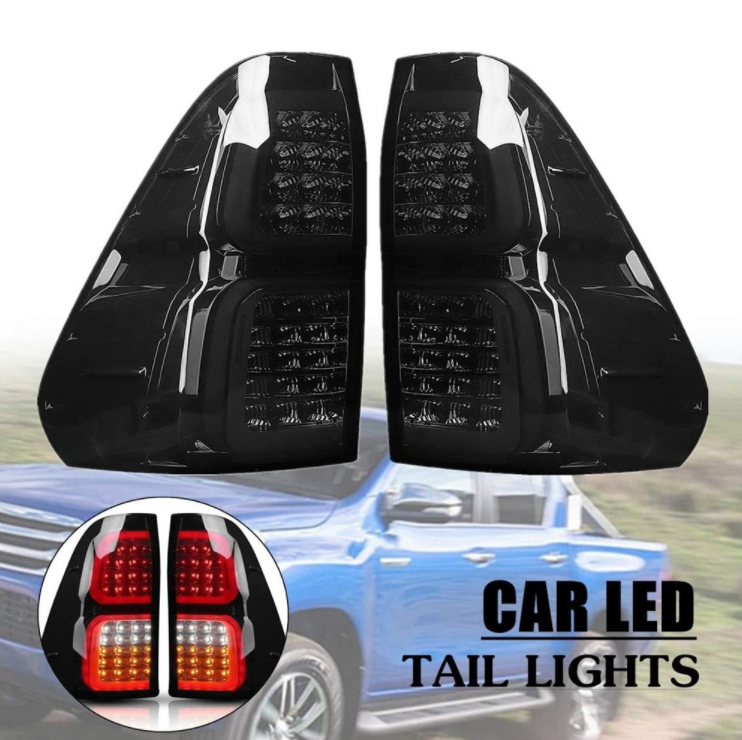 SMOKED LED TAIL LIGHT FOR TOYOTA HILUX 8th GEN 2016-2020