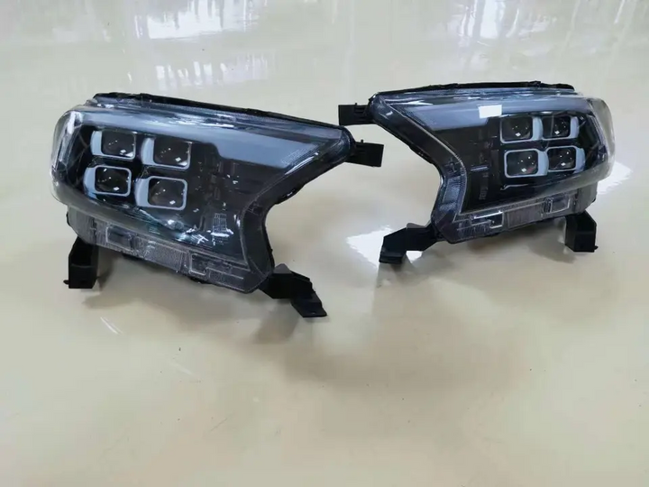 4 LENS PROJECTOR LED HEAD LIGHT SUITS FORD RANGER T7/T8 RAPTOR 2015-2021