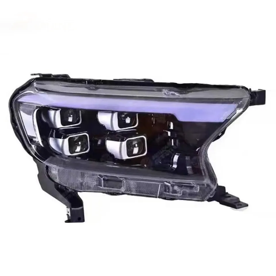 4 LENS PROJECTOR LED HEAD LIGHT SUITS FORD RANGER T7/T8 RAPTOR 2015-2021