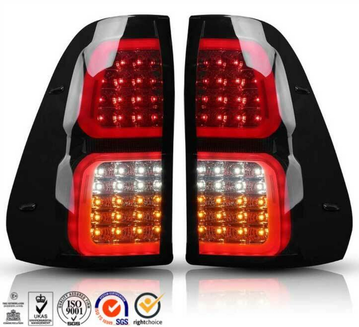 SMOKED LED TAIL LIGHT FOR TOYOTA HILUX 8th GEN 2016-2020