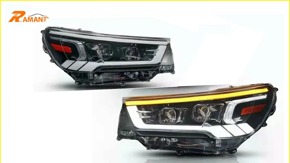 SEQUENTIAL LED HEAD LIGHTS SUITABLE FOR TOYOTA HILUX 2021