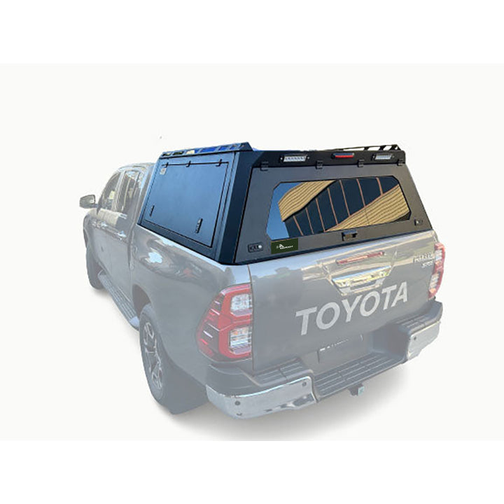 AMAZON ALUMINIUM TUB CANOPY (GEN 3) SUITABLE FOR TOYOTA HILUX 2005-2022