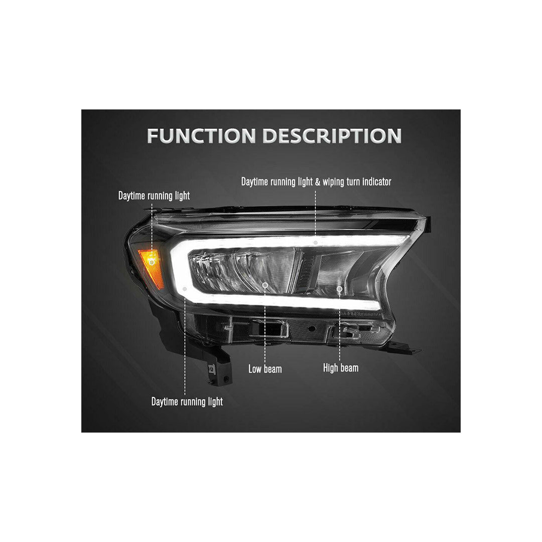 COMBO URBAN LED HEADLIGHT & TAIL LIGHT SUITS FORD RANGER 2015+ T7 T8 (SOLD OUT)