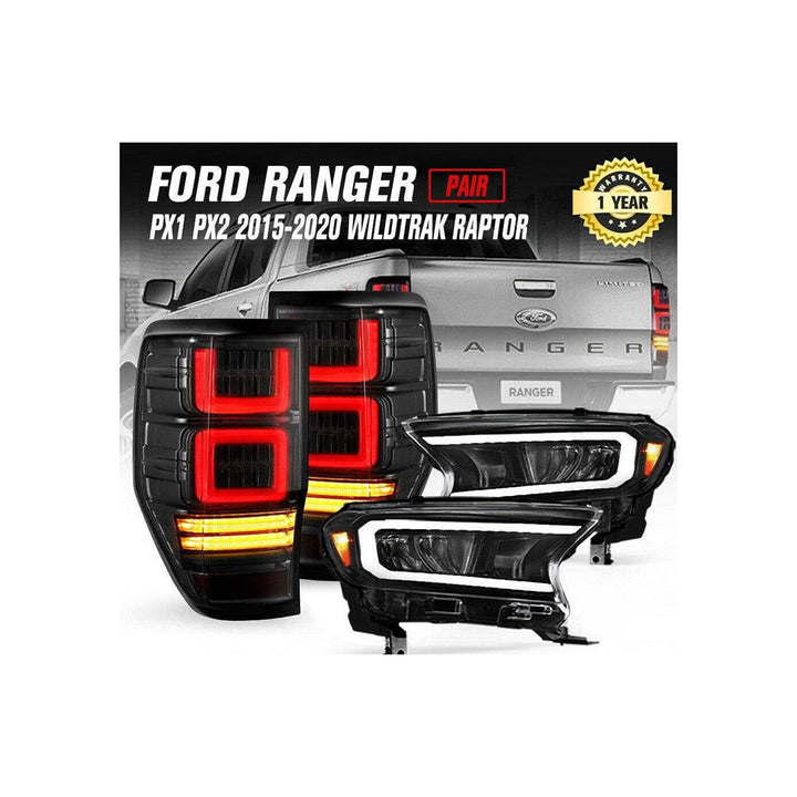 COMBO URBAN LED HEADLIGHT & TAIL LIGHT SUITS FORD RANGER 2015+ T7 T8 (SOLD OUT)