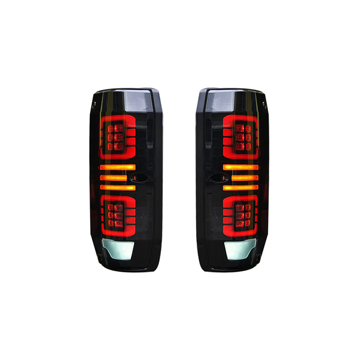 DELUXE LED REAR TAIL LIGHTS SUITABLE FOR TOYOTA LANDCRUISER 76,78 SERIES 2007