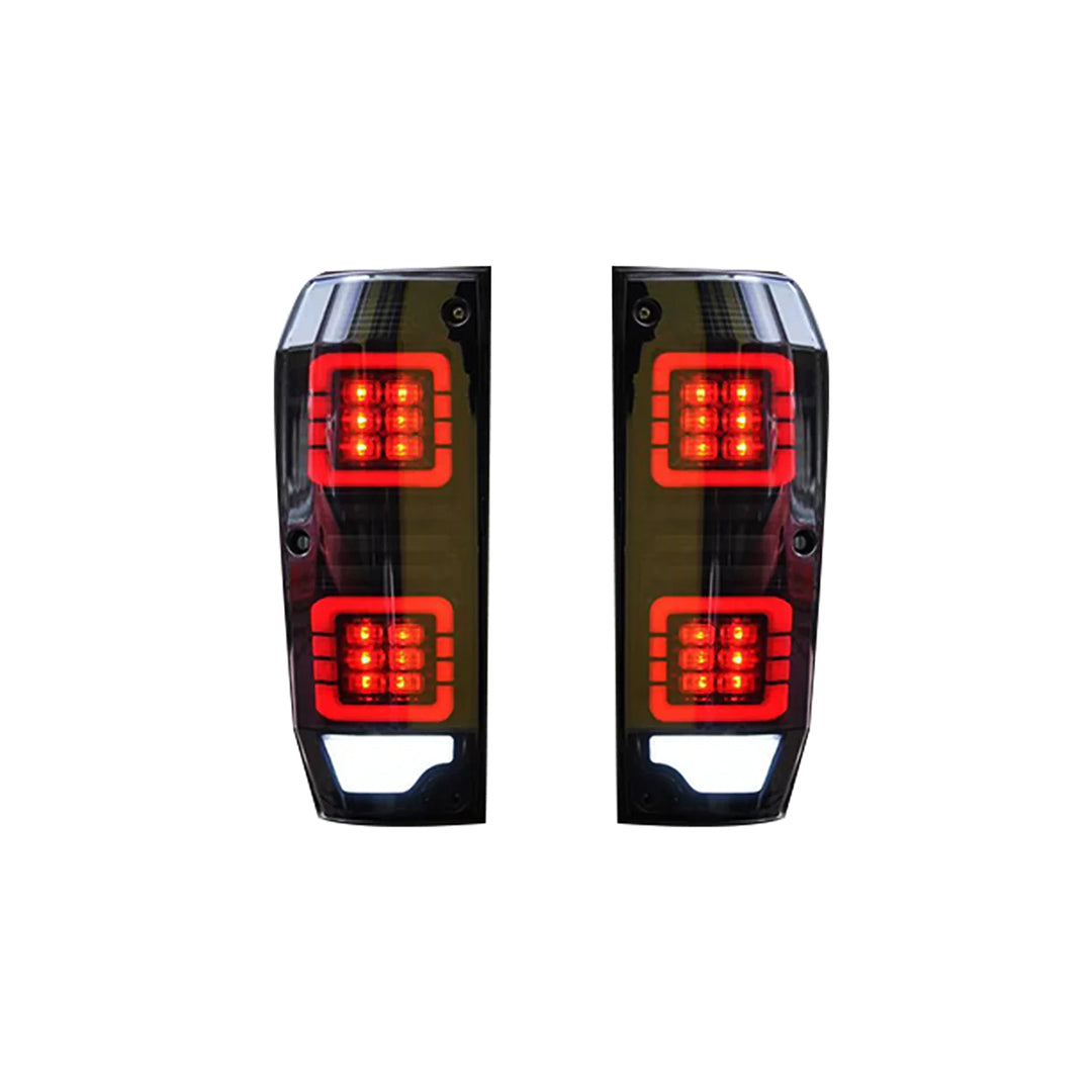 DELUXE LED REAR TAIL LIGHTS SUITABLE FOR TOYOTA LANDCRUISER 76,78 SERIES 2007