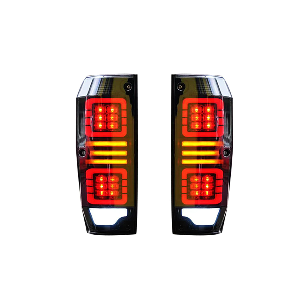 DELUXE LED REAR TAIL LIGHTS SUITABLE FOR TOYOTA LANDCRUISER 76,78 SERIES 2007