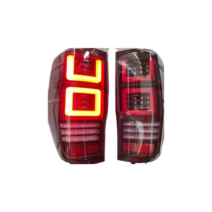 DYNAMIC LED REAR TAIL LIGHTS SUITS FORD RANGER PX1,2,3 2011+