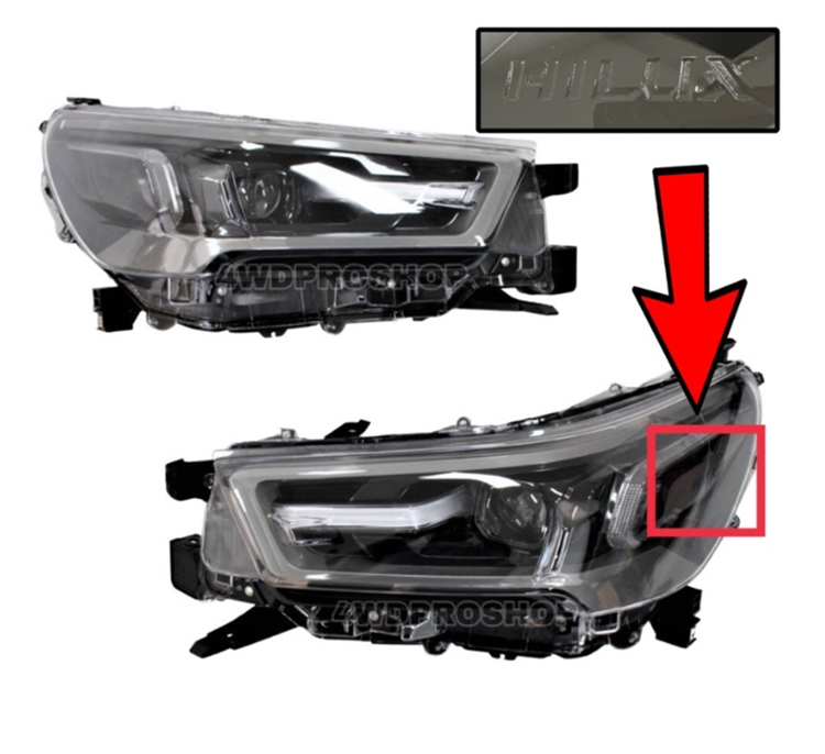 TOYOTA HILUX 2021+ LED HEAD LIGHT