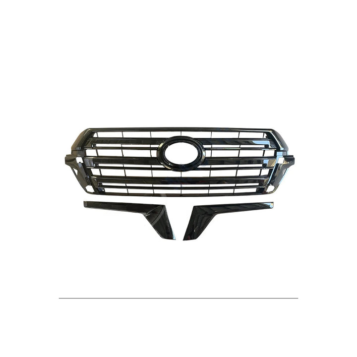 GLOSS BLACK GRILL SUITABLE FOR TOYOTA LANDCRUISER 200 SERIES 2016-2021