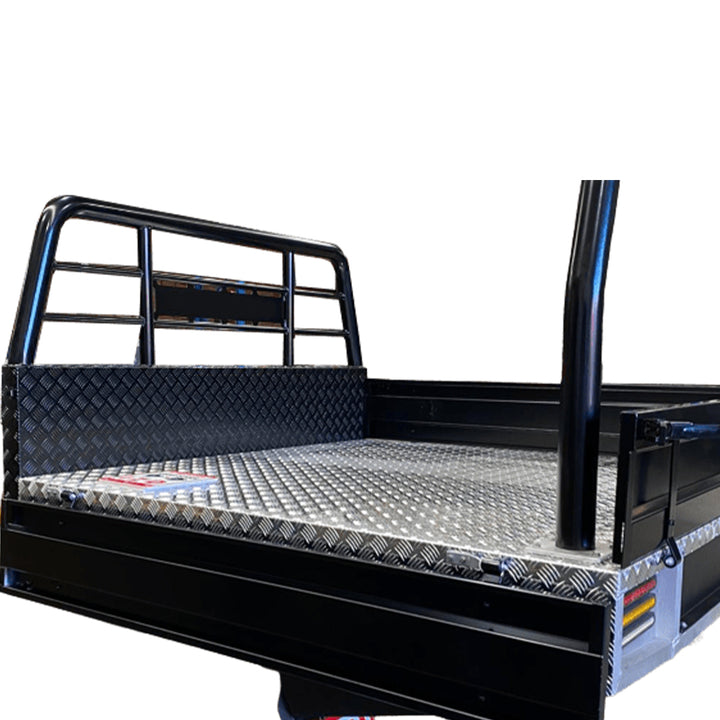 HALF DIAMOND (EDITION) 1800 WIDE ALUMINUM DUAL CAB TRAY