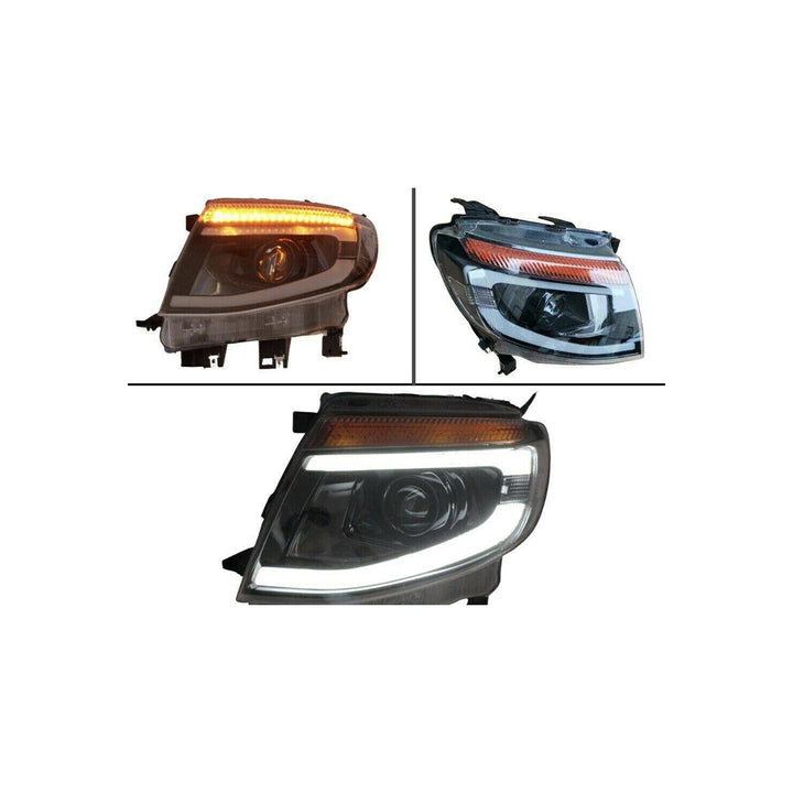 HALO PROJECTOR HEAD LIGHT SUITS FORD RANGER PX1 2012