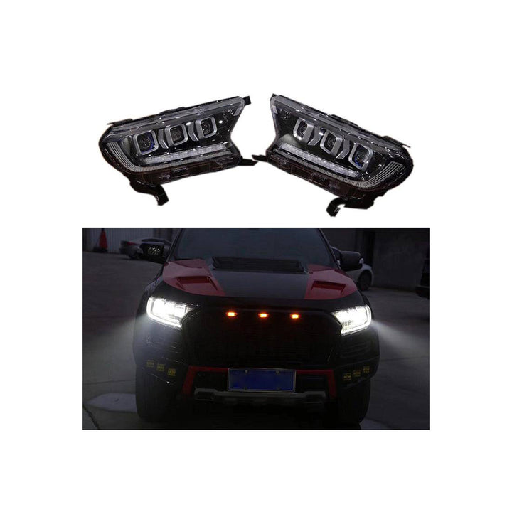 LED BUGATTI HEAD LIGHT SUITS FORD RANGER 2015+