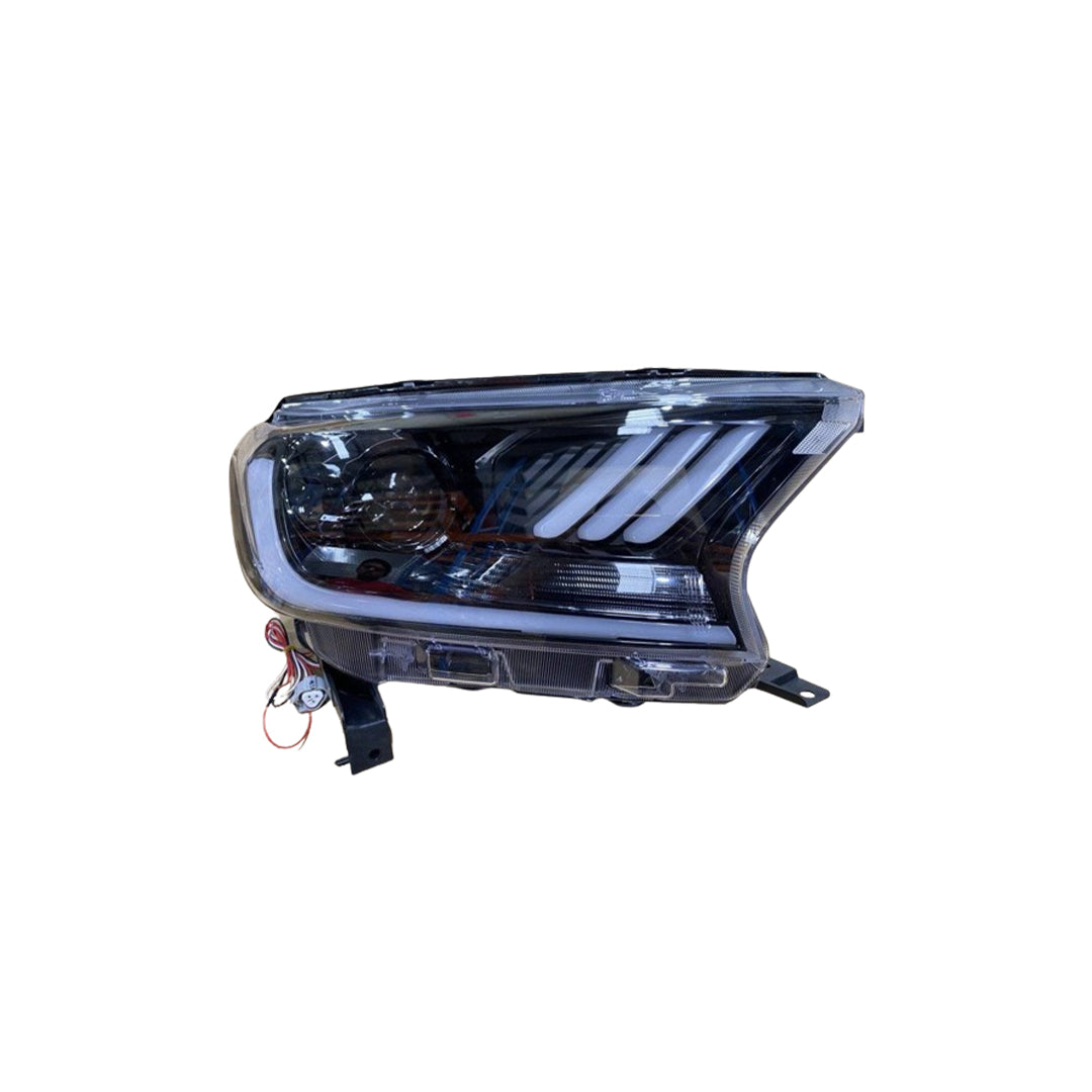 LED MUSTANG HEAD LIGHT SUITS FORD RANGER / RAPTOR / EVEREST PX2,3 2015-2022