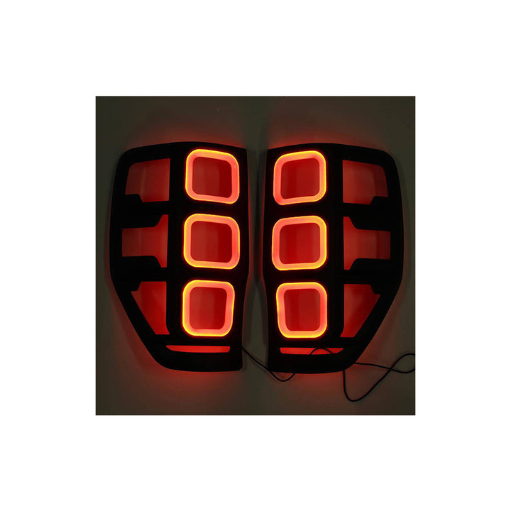 LED TAIL LIGHT TRIM SUITS FORD RANGER PX1,2,3 2011-2022 (CLEARANCE SALE)