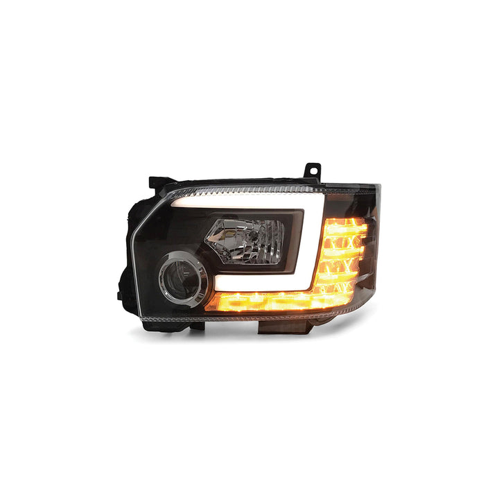 LED/HALO HEAD LIGHTS SUITABLE FOR TOYOTA HIACE 2014-2020