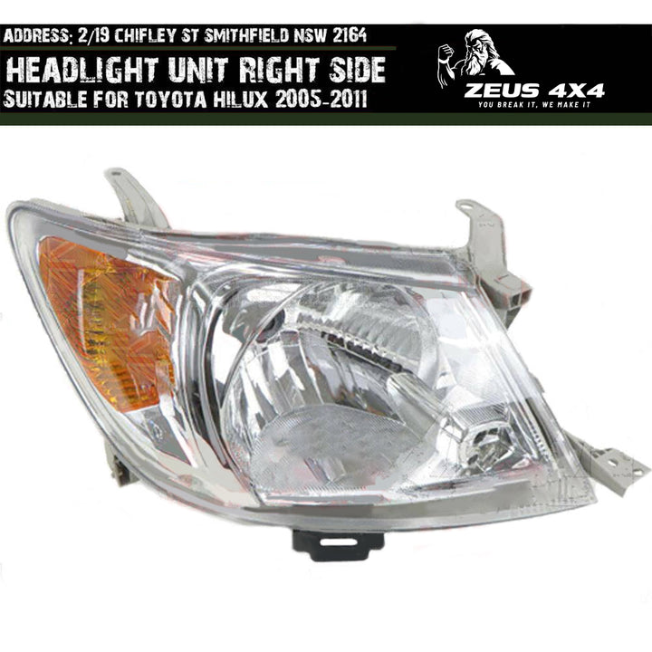 OEM HEADLIGHT SUITABLE FOR TOYOTA HILUX SR & SR5 2005-2011 DRIVER SIDE