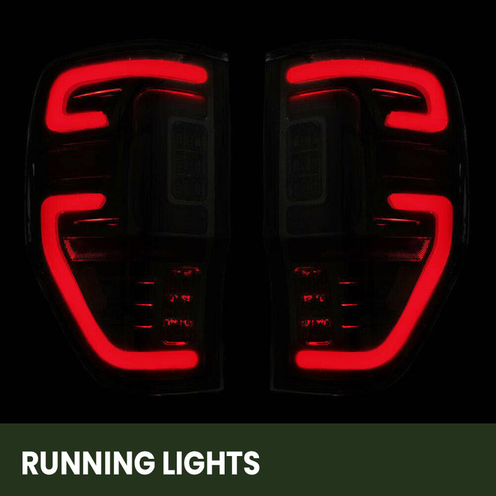 ZEUS4X4 LED REAR TAIL LIGHTS SUITS FORD RANGER PX1,2,3 2011+