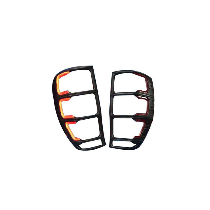 PAIR LED TAIL LIGHT TRIM SUITS FORD RANGER PX1,2,3 (CLEARANCE ITEM)