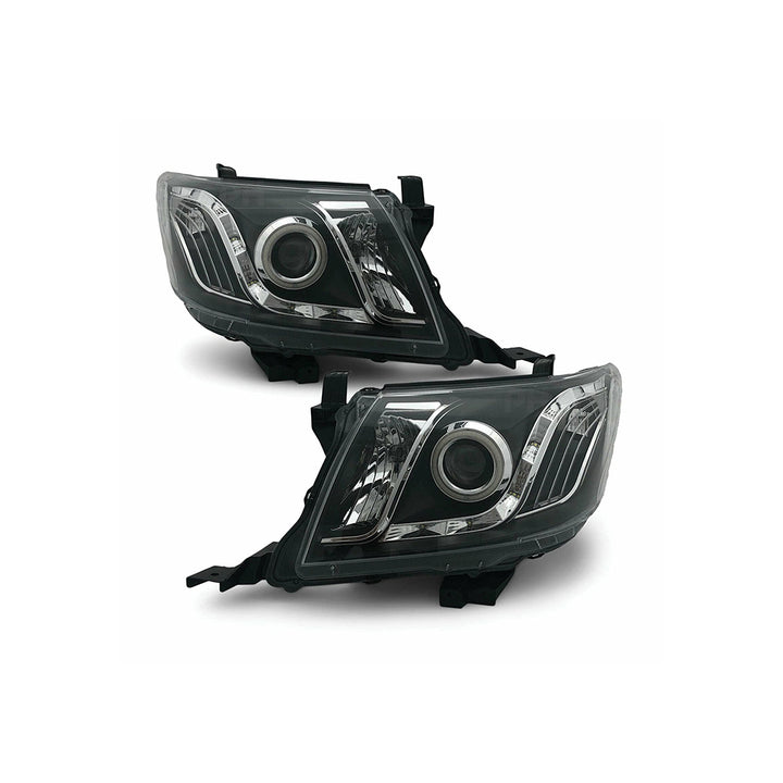 PREDATOR HEADLIGHTS DRL HALO PROJECTOR SUITABLE FOR TOYOTA HILUX N70 2012-2015 (ONLINE ONLY)