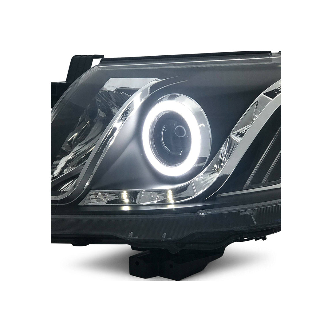 PREDATOR HEADLIGHTS DRL HALO PROJECTOR SUITABLE FOR TOYOTA HILUX N70 2012-2015 (ONLINE ONLY)