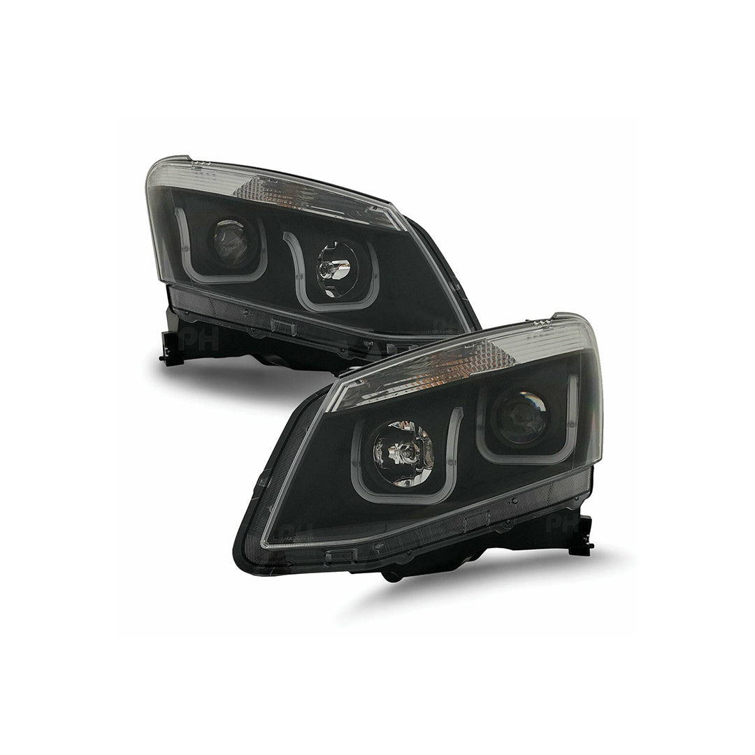 PROJECTOR HALO HEADLIGHT SUITS ISUZU DMAX 2012 - 2016 (ONLINE ONLY)