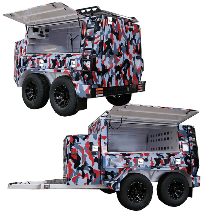 TRADESMAN WORK TRAILER DELTA EDITION RED