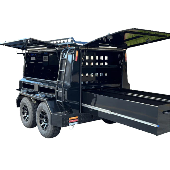 TRADESMAN WORK TRAILER MATT BLACK