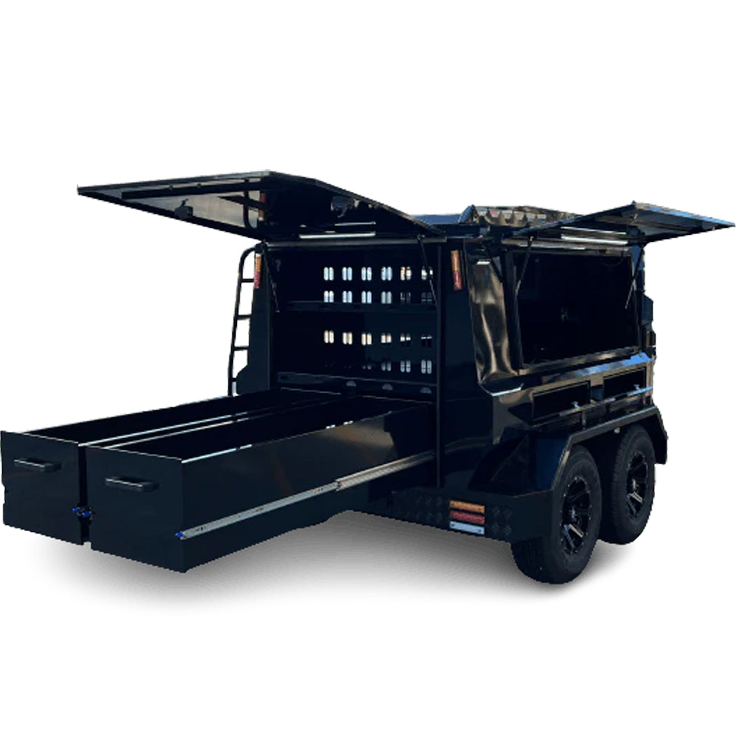 TRADESMAN WORK TRAILER MATT BLACK