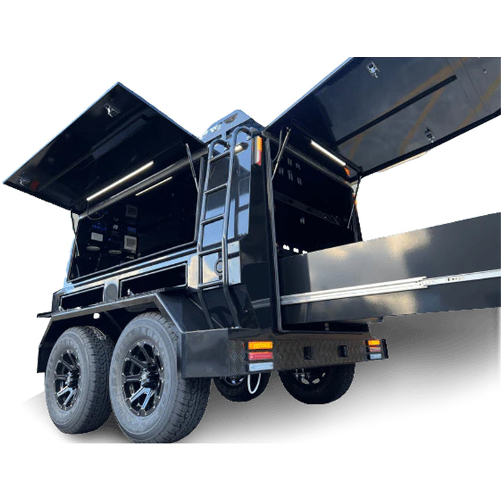 TRADESMAN WORK TRAILER MATT BLACK