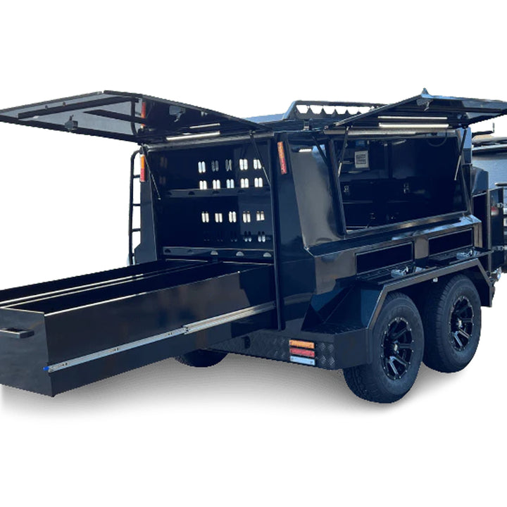 TRADESMAN WORK TRAILER MATT BLACK