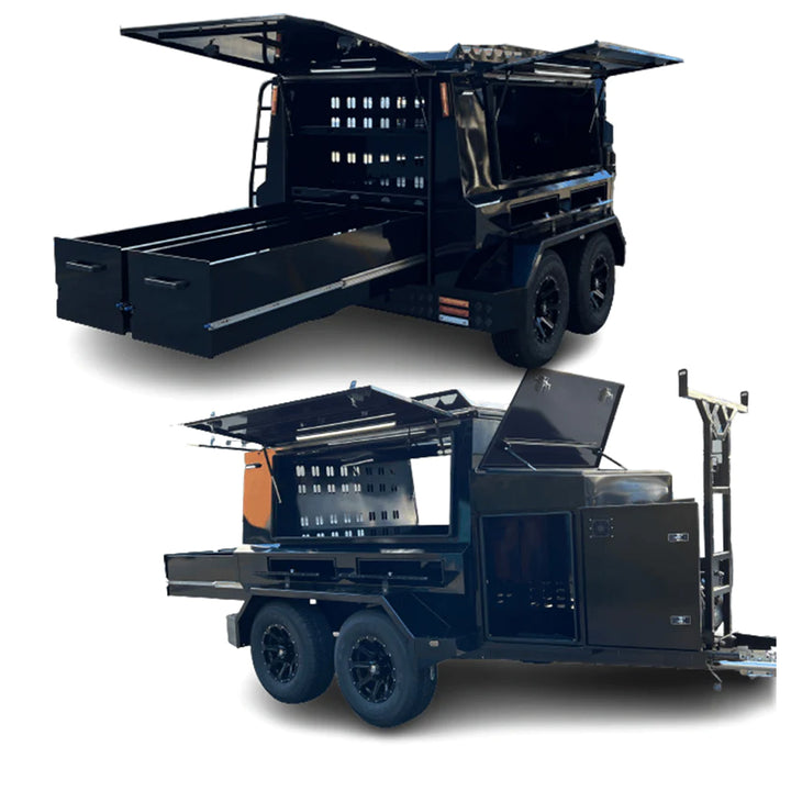 TRADESMAN WORK TRAILER TANKS CHARCOAL