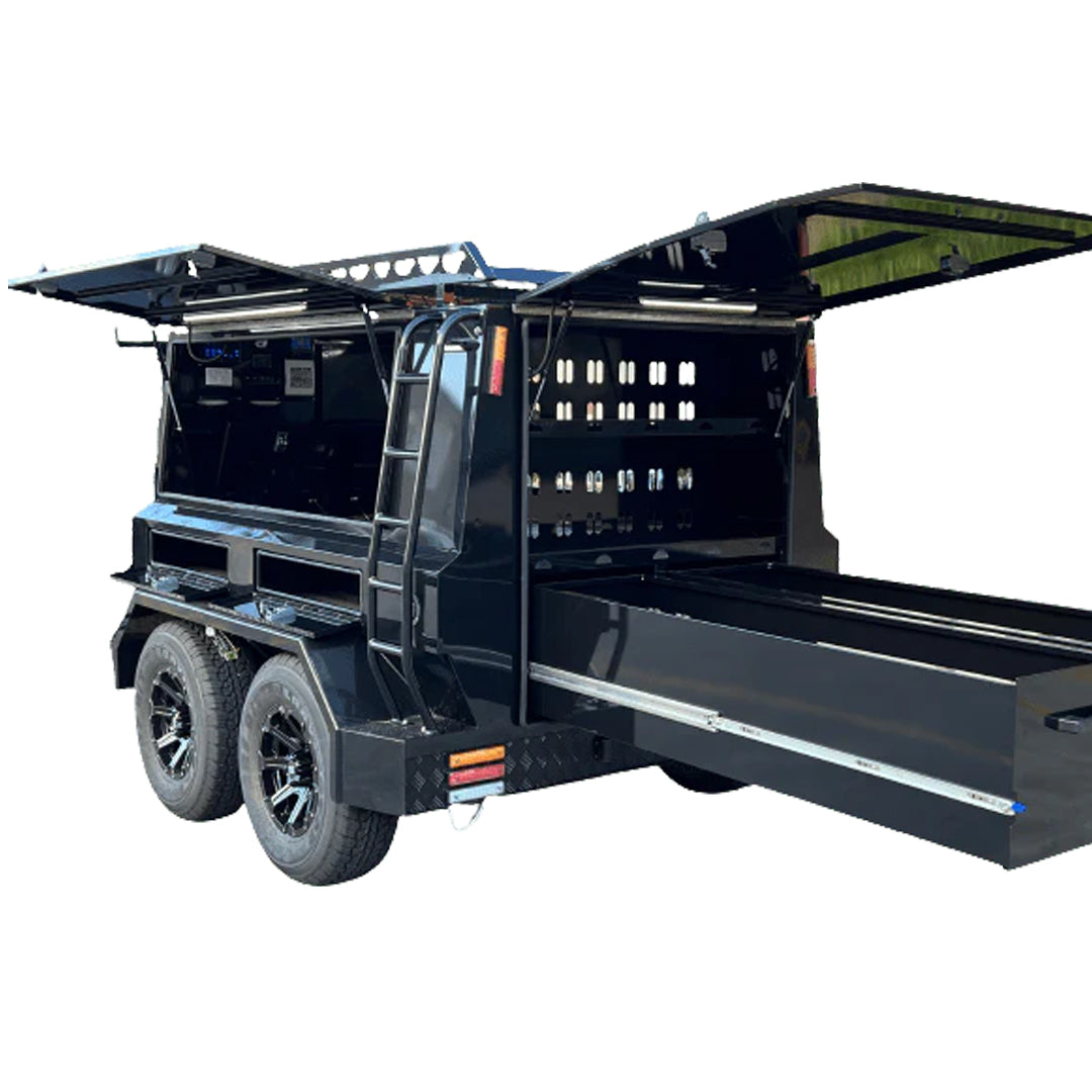 TRADESMAN WORK TRAILER TANKS CHARCOAL