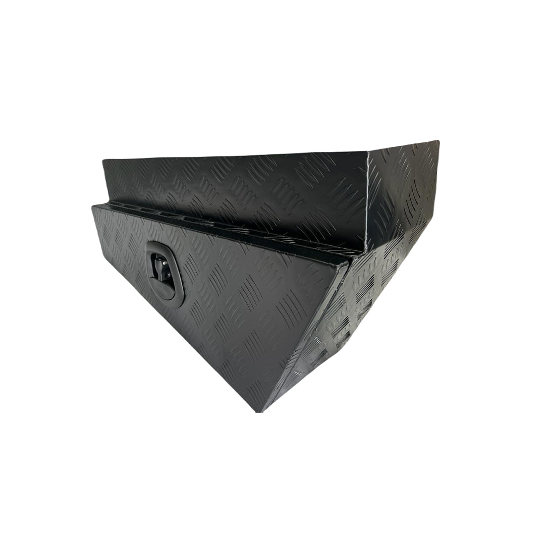 UNDER BODY TOOL BOX BLACK C/P ALUMINIUM 750BLK