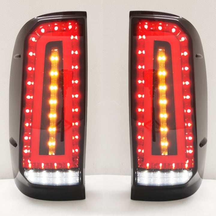 LED SMOKED TAIL LIGHTS UPGRADE SUITABLE FOR TOYOTA HILUX 2005-2015